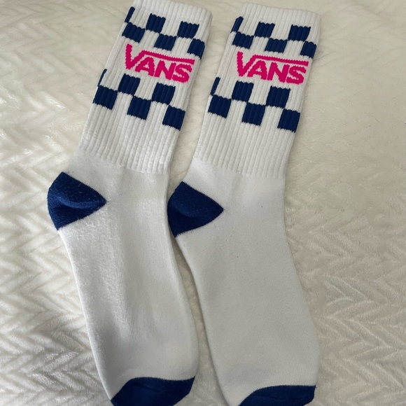 🔥 NEW VANS set of 3 mens unisex guys teens athletic crew socks checkered retro - Picture 7 of 8